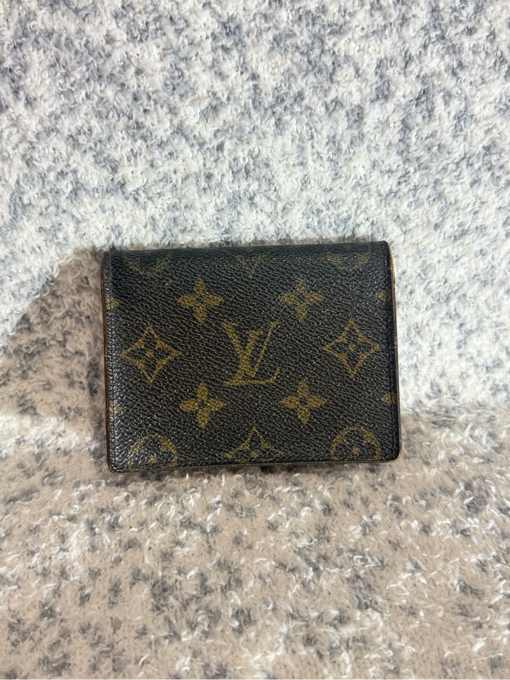 Louis Vuitton Monogram Card & Key Holder in Brown